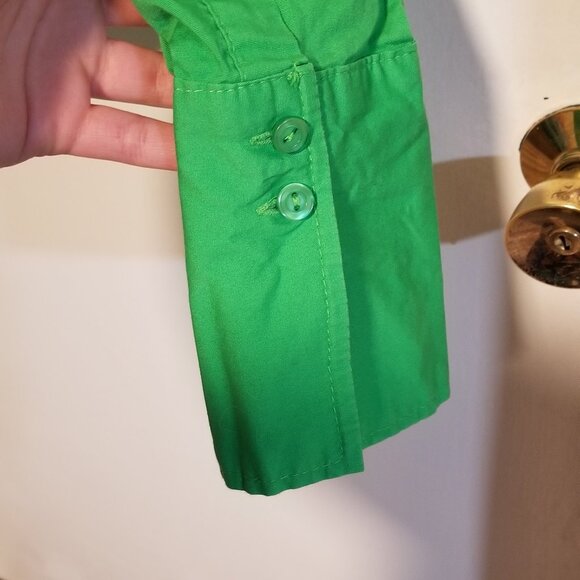 Green Button Down Shirt - Picture 3 of 3